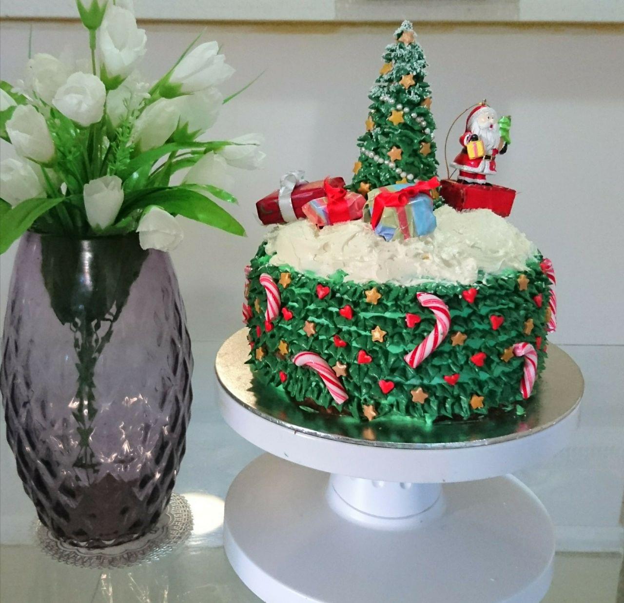 Christmas Theme Cake