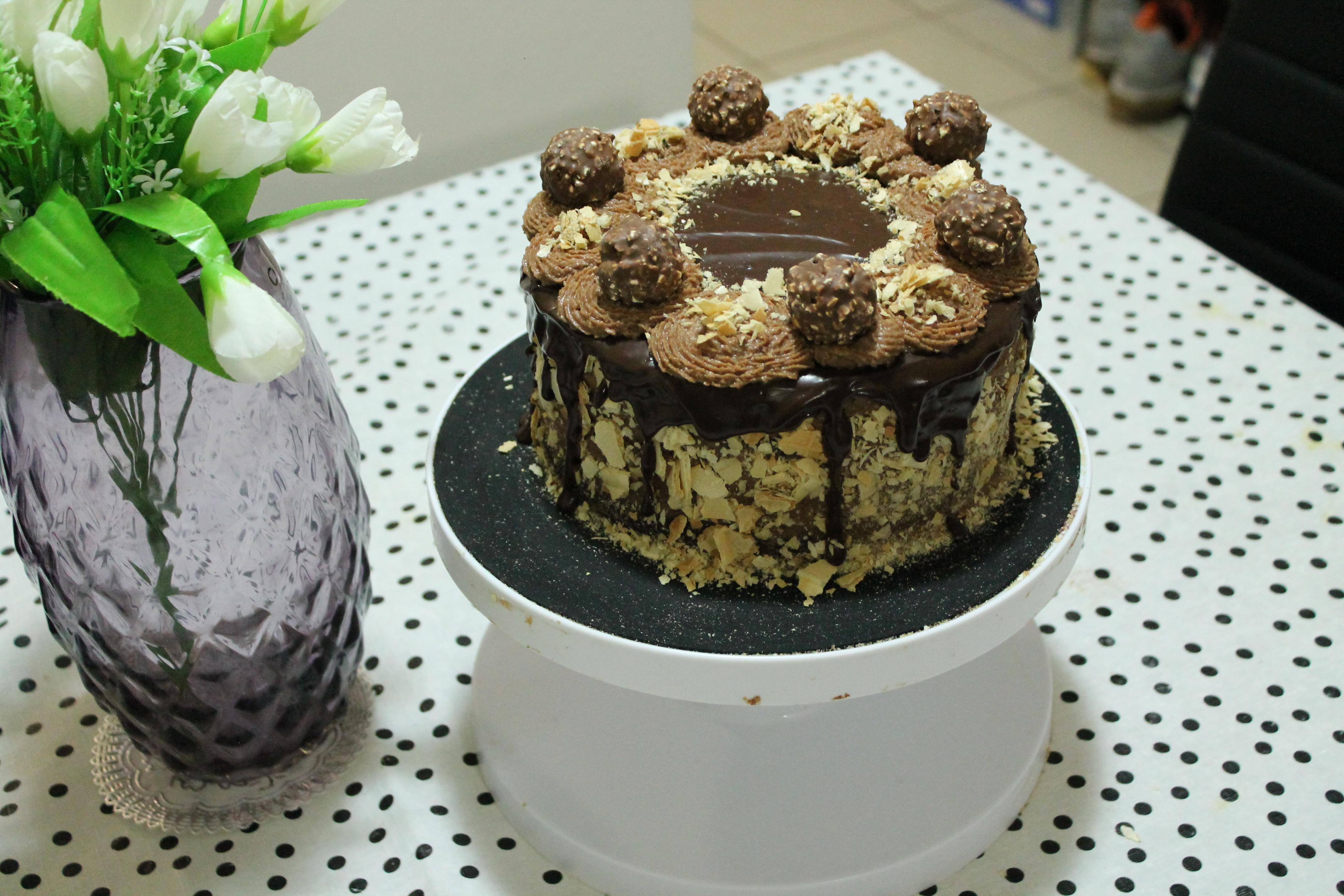 Ferrero Rocher Cake